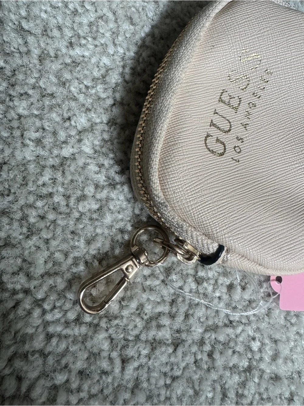 GUESS Los Angeles Pink Mini Key Pouch